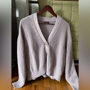 Quince Light Periwinkle Cardigan